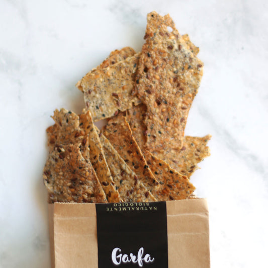 Crackers de Sementes (Espelta & Centeio)