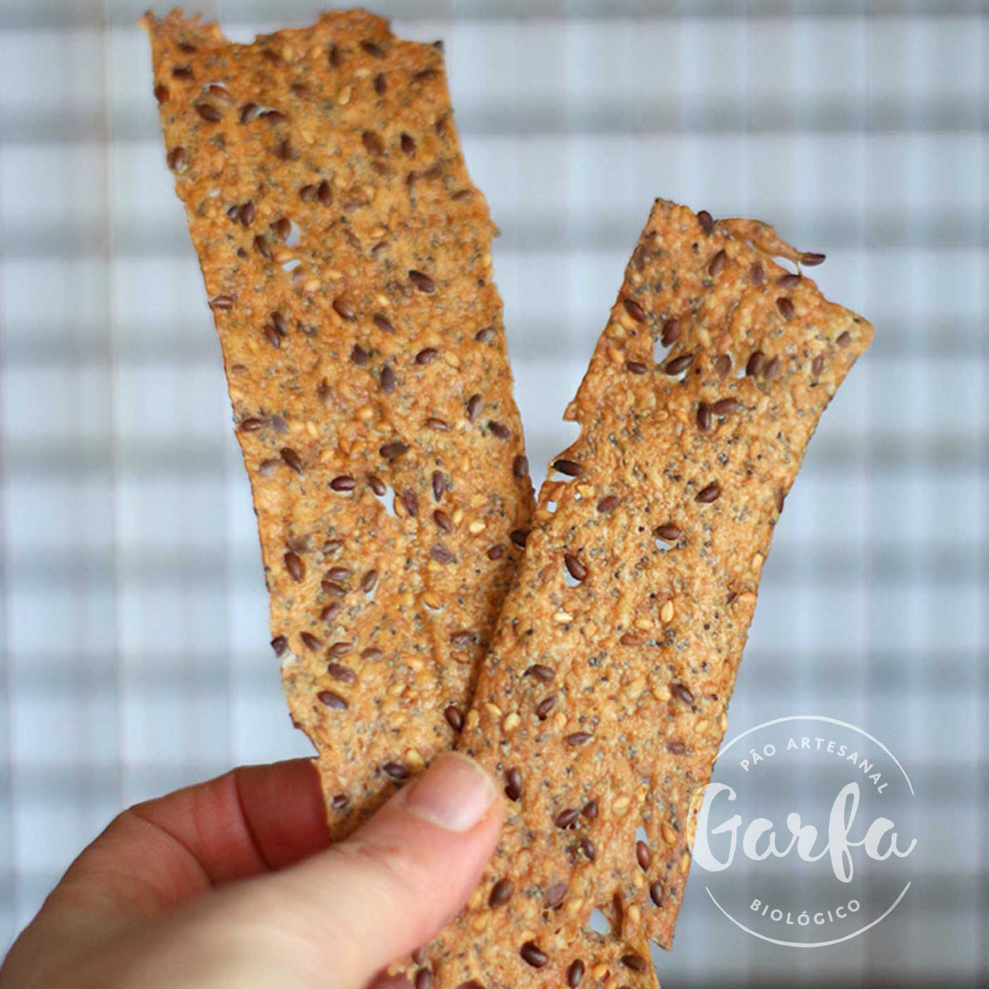 Crackers de Sementes (Espelta & Centeio)