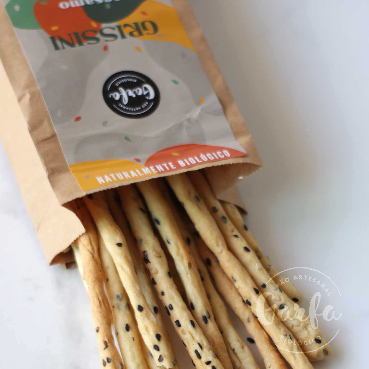 Grissini de Sementes de Sésamo