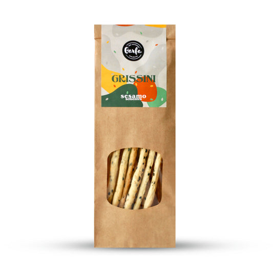 Grissini de Sementes de Sésamo